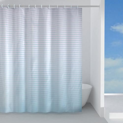 1PEZZO GEDY TENDA DOCCIA POLIESTERE ORIZZONTI 1301 240X200