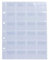 Larius Group pochettes pour pièces de monnaie de 26 - 35 - 41 - 58 mm de diamètre, Lot de 5 24 compartiments - jusqu'à 40 mm Transparent