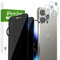 PaceBid Verre Trempé Anti Espion Protection écran Compatible avec iPhone 14 Pro, [2+2 Pièces] Protection Ecran + Caméra Arrière Protecteur Dureté 9H Couverture Complète 3D Privacy pour iPhone 14 Pro