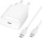 25W Chargeur Type C Charge Rapide Compatible avec Samsung Galaxy A15 A16 A54 A55 A56 A35 A36 A25 A26 5G, S24 S23 A22 S22 S21 S20 FE Téléphone Portable Prise USB-C Adaptateur Secteur avec Cable 1.5M