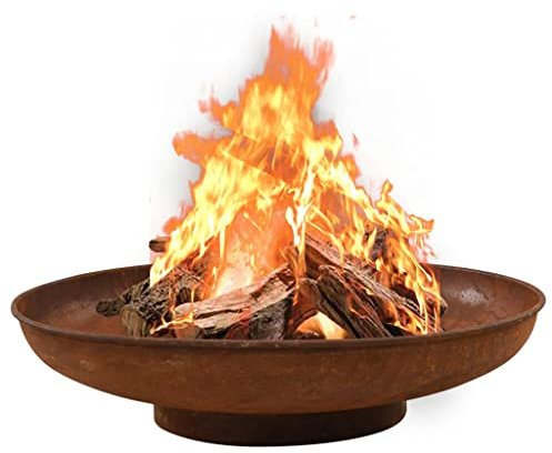 TEKEET Caminetti - Braciere in acciaio, 80 cm, per casa e giardino