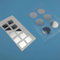 ZGYDNM Filtre Infrarouge IR 850nm, Filtre Passe-Bande étroit, lentille Ronde, Filtre de lumière Invisible (Size : Square 6.2x0.55mm)