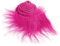 Zotteliger Plüsch-Kunstfellstoff, vorgeschnittene Streifen, 5,1 x 152,4 cm, Hot Pink, flauschiges Kunstfell, für Zwerge, Bart, Weihnachtsmann, Haare, Zwerg, Cosplay, Kostüm, DIY, Handwerk