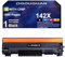 OGOUGUAN 142A W1420A 142X Tonerkartusche kompatibel für HP 142A 142X W1420A W1420X für HP Laserjet MFP M110w Toner M110w M140we M110we M139w M139we Toner 1 Schwarz (mit Chip 3.000 Seiten)