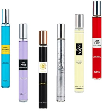 Set Di Profumi Da Unisex, 6 X 38ml Mini Profumo Profumo Unisex Set Fragranza Estiva Unisex Olio Di Profumo Mini Profumi Cofanetto Regalo Regalo Per Te, Natale, Capodanno, San Valentino