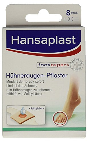 Hansaplast 92873 Hühneraugenpflaster 8 Strips