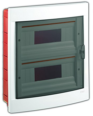 Verteilerschrank C125VK-90918024, weiß, rot