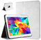 doupi Smart Flip Cover for Samsung Galaxy Note Pro (12.2 inch), Deluxe Protective Case 360 Degree Rotatable Stand Screen Protector, White