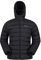 Mountain Warehouse Season Mens Padded Jacket - Water Resistant Puffer Coat, Lightweight, Warm, Lab Tested to -30C, Microfibre Filler - For Travelling, Walking Black 3XL
