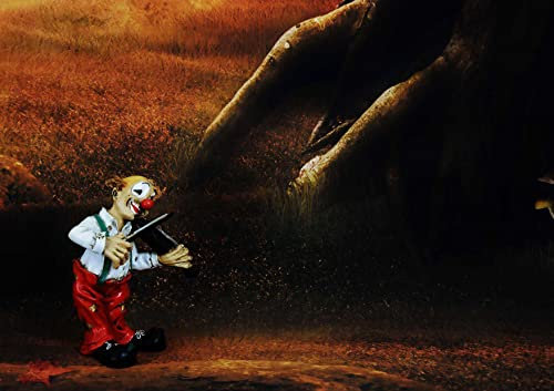 HANSEPUZZLE 27690 - Clown Puzzle 130 Teile | Gefühle Puzzle mit hochwertiger Puzzle Aufbewahrung: Kartonbox und wiederverschließbarem Beutel | Puzzle-Maße: 28,7 x 20 cm