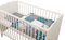 ULLENBOOM ® Baby Bettwäsche aus 100% Baumwolle (OEKO-TEX), 80x80 cm Waldtiere Petrol - 2-teilig (Set): Baby Bettwäsche 80x80 cm und Kissenbezug 35x40 cm, Für Jungen und Mädchen