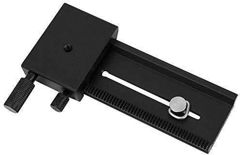 VBESTLIFE Macro Long Quick Rlease Plate Slide Rail, Quick Release Plate Macro Frame Fine-tuning Instrument Focusing Close-Up Quick Rlease Plate for DSLR Cameras