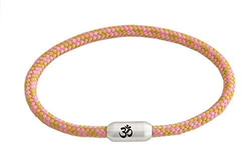 ⚓ Paris Montana ⚓ Das Original Buddha Om Segeltau Armband Anhänger Unisex Geflochten Mit Gravur Handmade Hochwertiger Magnetverschluss Durchmesser 8mm (19)