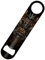Spiral Viking Warrior Bar Blade Bottle Opener Black 18x4cm
