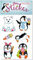 Glitter-Sticker * Pinguine * von Lutz Mauder | 72323 | als Mitgebsel für Kinder | Süsser Penguin Aufkleber zum Kindergeburtstag & Basteln