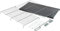 Garden Mile Stainless Steel Folding BBQ Grill, Large Portable Charcoal Barbecue for Outdoor Cooking, Camping, Picnics & Garden Use, Heavy Duty, Easy to Clean, Compact Travel Barbecue Grill.