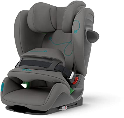 CYBEX Gold Siège Auto Pallas G i-Size, 76 - 150 cm, De 15 Mois à 12 ans Environ (9 à 50 Kg Environ), Soho Grey