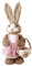 VKTY Straw Easter Bunny Standing Bunny Standing Straw Rabbit Easter Simulation Rabbit for Easter Home Decor Easter Gift