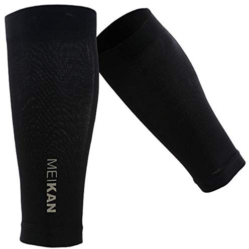MeiKan Fasce a Compressione Graduata per Polpaccio, Uomo e Donna,Polpaccio Supporto per Recupero e Allenamento
