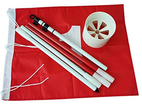 Hellery Golf Flag Flagstick Putting Range Range Practice Practice Garden Training