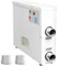TGHY Elektrische Poolheizung 5,5kW 9kW 11kW 15kW Thermostat für Schwimmbad Spa Whirlpool 220V 380V Digitaler Elektrischer Durchlauferhitzer Oberirdische Einbau-Poolheizung,5.5kw,220V