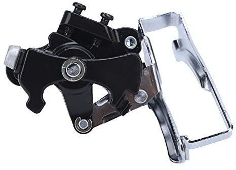banapo Desviador Delantero de aleación, Desviador Delantero de Bicicleta Resistente al Desgaste Antióxido de Alta rigidez para Platos de Tres Dientes de 42-34-24T y 42-32-22T para Exteriores