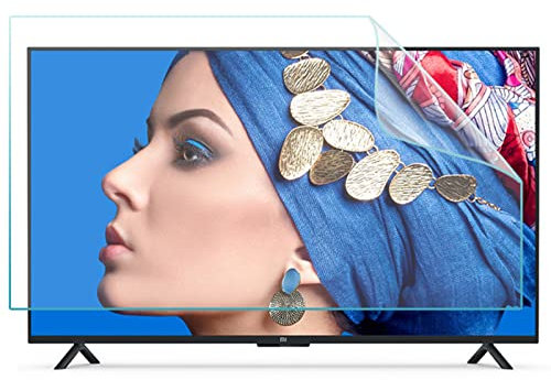 KELUNIS Anti Glare TV Screen Protector, Anti Blue Light Eye Protection Screen Filter Film Anti-Scratch Panel Suitable for Sharp, Sony, Curved Screen, Samsung, Hisense,50 (1095 * 616)