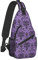 Unisex Sling Rucksack Crossbody Schultertaschen für Männer Frauen Kleine Tagesrucksäcke Brusttasche Wandern Reisen Sport Klettern Läufer, Haunted the Mansion, Einheitsgröße, Freizeit