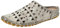Gemini Damen Pantolette Sabot Leder Clog Cutouts 031195-02, Größe:42 EU, Farbe:Grau