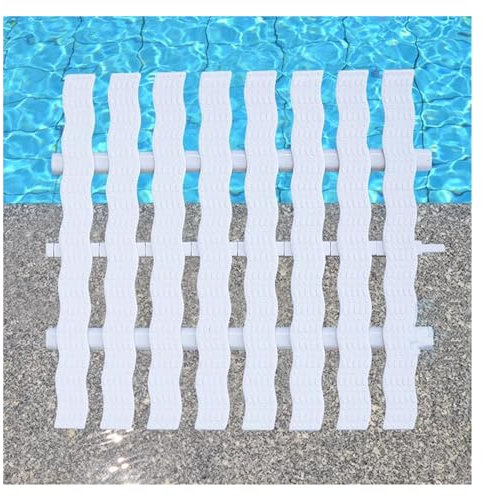 Piscina Rejilla De Desbordamiento De Drenaje, Resistencia A Los Rayos UV El Plastico Rejilla De Desagüe Empalmable Antideslizante Cubierta De Drenaje De Piso, Ducha Rejilla De Drenaje ( Color : 18x100