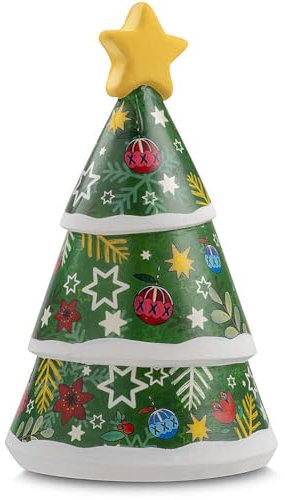 Egan Campanella Natalizia Simbolo Albero di Natale. Misura 10cmx15cm. La referenza è: 120041