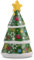 Egan Campanella Natalizia Simbolo Albero di Natale. Misura 10cmx15cm. La referenza è: 120041