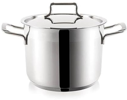 orion group Kochtopf Stahltopf Topf mit Deckel 14 cm 1,5 L Anett