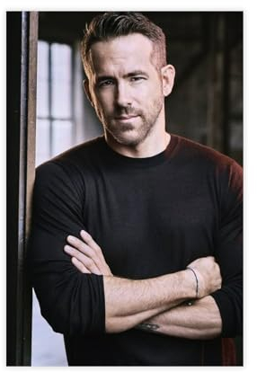 AhCor Ryan Reynolds Poster (13) Leinwand Poster Schlafzimmer Dekor Sport Landschaft Büro Zimmer Dekor Geschenk ungerahmt 30 x 45 cm
