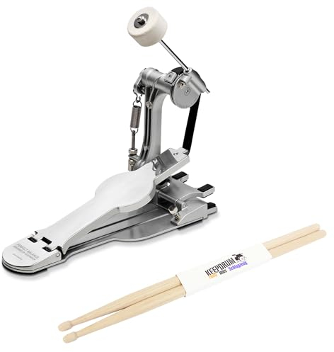 Sonor PB Perfect Balance Jojo Mayer Signature Drum Pedal Fußmaschine + keepdrum Drumsticks 1 Paar