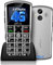artfone A400 Pro 4G Telefono Cellulare per Anziani con Tasti Grandi丨Funzione SOS丨Chiamata Rapida丨Volume Alto丨Base di Ricarica丨Funzione di orario丨Doppia SIM丨Fotocamera丨Batteria da 1800 mAh - Argento