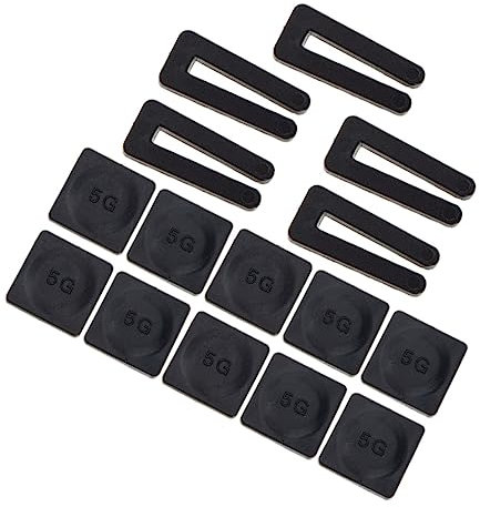 DIYEAH 5 Juegos Accesorios para la abrazadera de ventiladores de techo fans de clip ventilador de techo equilibrando pesos piezas de repuesto del ventilador de techo Epoxy