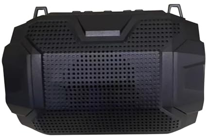 Zwpontia Enceinte sans fil – Enceinte de musique sans fil – Outil sonore de divertissement avec basses profondes pour extérieur, voyage, pique-nique, cuisine, terrasse, plage, chambre à coucher