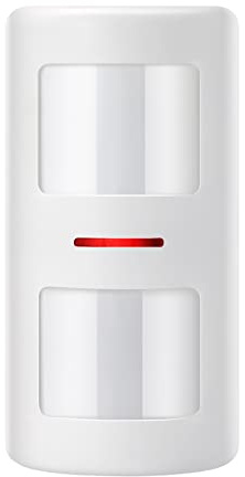 YISEELE Allarme casa： doppi sensori PIR per il corpo umano, immuni agli animali domestici (massimo 20 kg) - rilevatore di sistema di allarme wireless -tecnologia anti-falsi allarmi