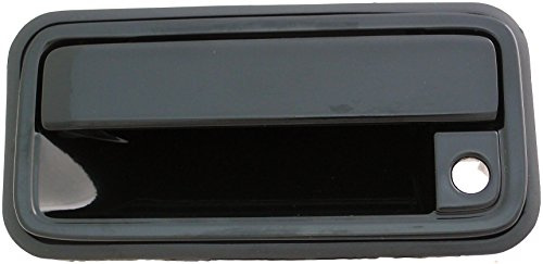Dorman 77072 Türgriff vorne Fahrerseite Außentürgriff kompatibel mit Select Chevrolet/GMC Modellen, glatt schwarz