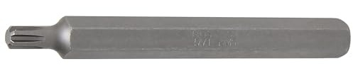 BGS 4771 | Bit | Außensechskant 10 mm (3/8) | Keil-Profil (für RIBE) M6 | Länge 100 mm | Chrom-Vanadium-Stahl