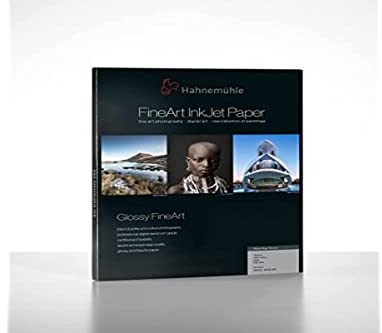Hahnemühle 10641663 Digital FineArt Photo Rag Baryta Papier, 315 g/m², DIN A4, 210 x 297 mm, weiß