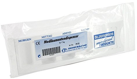 MEDIKAMENTENDISPENSER Kst.m.Abdeckung 1 St