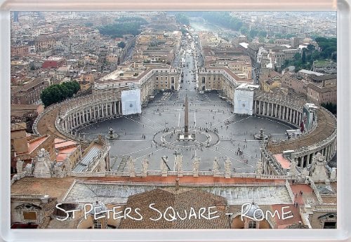 St Peter's Square -Vatican City - Rome - Italy - Jumbo Fridge Magnet