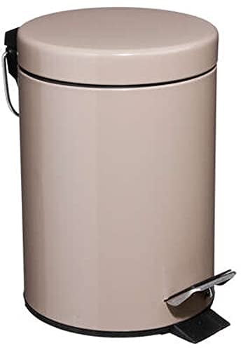 JJA 105615 Poubelle Métal Taupe 3 L
