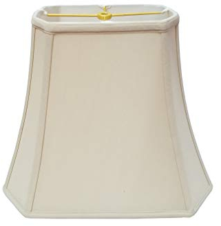 Royal Designs Eck-Lampenschirm, rechteckig, Beige, 12,7 x 16,5 x 20,3 x 30,5 cm, 10 Stück