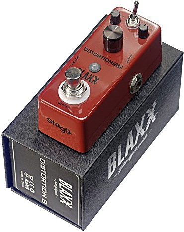 Stagg BX-DIST B Blaxx Distortion mini Pedal für Piano
