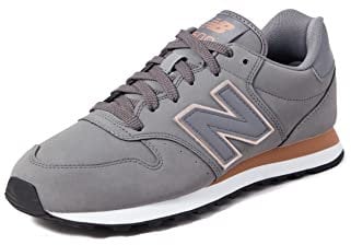 New Balance Donna 500v1 Sneaker, Grigio, 38 EU