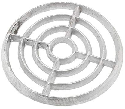 Cast Alloy Round Drain Grate Gully Grid Cover - 6 151mm x 10mm