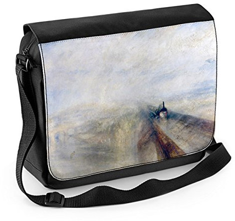 William Turner Rain Steam and Speed Laptop-Umhängetasche